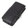 PDAIR レザーケース for Xperia(TM) acro SO-02C/IS11S 横開きタイプ(ブラック) PALCSO02CB/BL