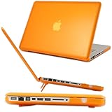 iPearl mCover Hard Shell Case with FREE keyboard cover for Model A1278 13-inch Regular display Aluminum Unibody MacBook Pro - ORANGE