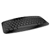 Microsoft Arc Tastatur schnurlos schwarz (deutsches Tastaturlayout, QWERTZ)