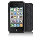 Case-Mate Vroom Premium Silicone Case for AT&T or Verizon iPhone 4 (Black)