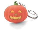 Kikkerland KRL05TC Pumpkin LED Keychain with Sound