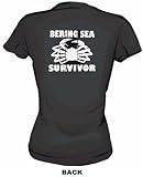 Bering Sea Survivor DISTRESSED Style Logo Women