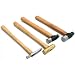 4 Jewelers Hammers Ball Pein Brass Planishing Tool Set