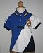 Apparel : Ralph Lauren Boys Tri-Colored Polo Shirt with Multicolored Polo Pony Crest Logo