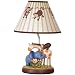 Kids Line Jungle 123 Lamp Base and Shade, Brown
