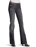 7 For All Mankind A Pocket Flare Jean in Vintage Port Lions