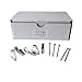 50 lb Picture Hanger Hooks with Nails - 100 Pack - Heavy Picture Hangers 50 lbs