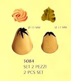 Cake Decoratoring Nozzles s/s 2pcs 15&17mm top end Guaranteed quality