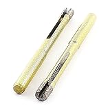 uxcell　マーブルホールソー　ダイヤモンドコアビット　6mm x 75mm　シルバートーン　2本入り