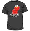 Sesame Street Elmo Tickle This Gray T-Shirt Tee