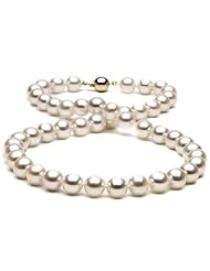 18 9-10mm White Freshwater Necklace<br>~ Presidential Grade ~