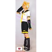 VOCALOID　コスプレ　衣装　ボーカロイド　鏡音レン　Sサイズ　ヘッドセット付