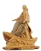 Christ the fisherman - Matthew 4:19 olive wood Statue - Museum quality ( 12 inches high )