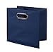 Set of 12 Cubo Foldable Fabric Bins- Blue