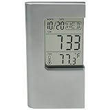 Electric Avenue 72-0083 LCD Display Digital Alarm Clock with Calendar, Thermometer