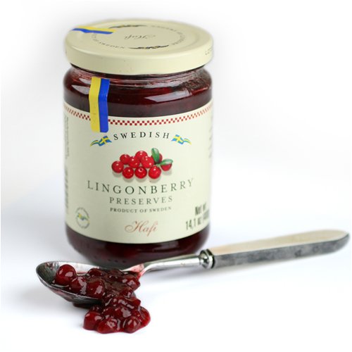 Lingonberry Preserves (14 Ounce) by igourmet.com by Lingonberry Jam