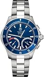 TAG Heuer Men's CAF7110.BA0803 Aquaracer Calibre S Regatta Chronograph Watch
