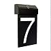 Matterinc Solar LED Number 7 - Black