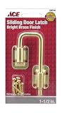 ACE 01-3835-408 SLIDING DOOR LATCH 1-1/2 BRIGHT BRASS (pack of 5)