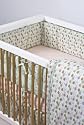Egg Abstract Floral Organic Crib Set
