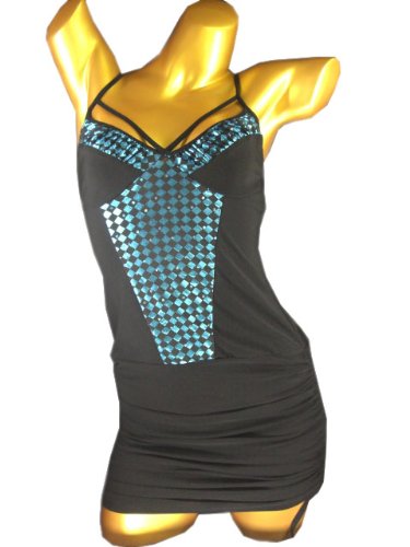 SEXYボディコン M0421BL ブルー