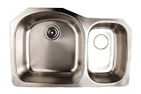 Franke USA Undermount Double Bowl Stainless Steel Kitchen Sink - UCSK800-18