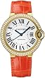 NEW CARTIER BALLON BLEU UNISEX GOLD WATCH WE900451