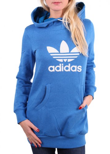 ADIDAS "Long Logo Hoodie" Damen