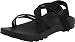 Chaco ZX/1 Vibram Unaweep Black 7 Womens Sandals