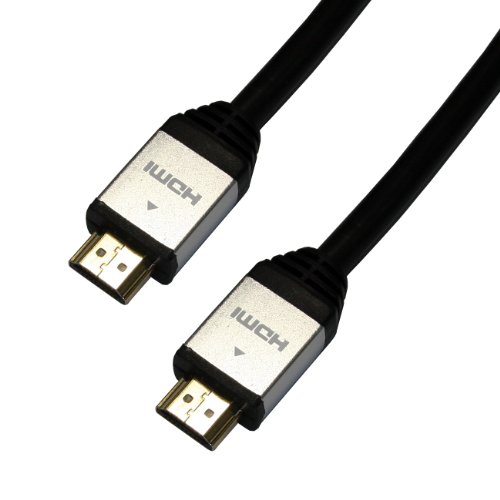 HORIC イーサネット対応ハイスピードHDMIケーブル 5.0m 3D 4KX2K解像度 フルHD 対応 金メッキ端子 HDM50-885SV