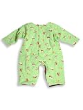 SnoPea - Infant Baby Boys Long Sleeved Quilted Coverall, Lime