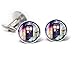 SharedImagination Doctor Who Cufflinks, Tardis Tie Clip, Dr Who Tardis Cuff Links Tack, Time Lord Jewelry, Gallifrey Doctor Who Wedding Party