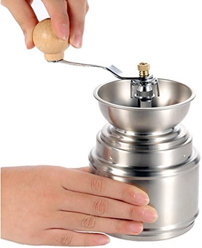 Stainless steel Manual handy coffee bean pepper seeds grinder Mill