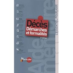 D�c�s : D�marches et formalit�s