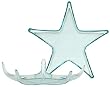 Spanish Recycled Large Glass Star Dish 14"D