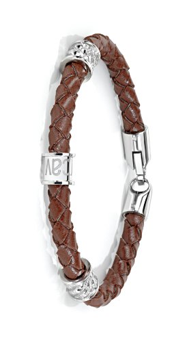 Just Cavalli Herren-Armband Leder StRing SCMV02 Preisvergleich