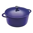 Rachael Ray 51262 7 Quart Round Dutch Oven (Blue)