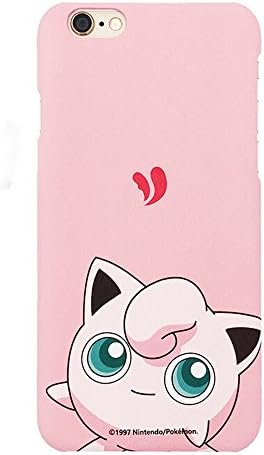 For iPhone 6 6S Plus Case, Pokemon Go Cartoon Cute Case [Hard Case] Pikachu/ Jigglypuff/ Squirtle/ Charmeleon/ Bulbasaur/ Snorlax