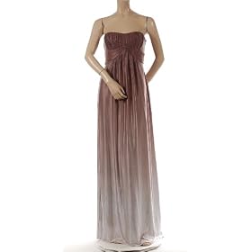 BCBG JAVA OMBRE JERSEY STRAPLESS LONG DRESS NEW S