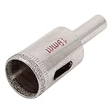 uxcell ダイヤモンドガラスホールソー　19mmカッティング直径　セラミック　55mm長さ