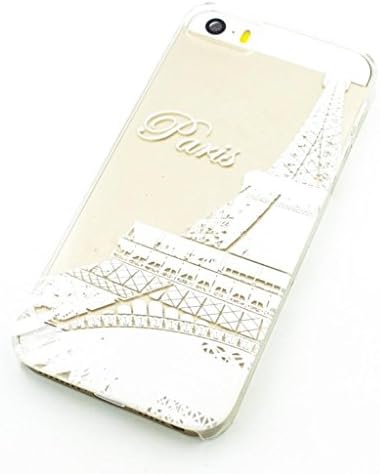 4S Case,iPhone 4S Case£¬LUOLNH Paris Eiffel Tower Clear Pattern Premium ULTRA SLIM Hard Cover for iPhone 4 4S