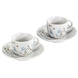 Xavax 00111122 Espressotassen-Set ""Dancer""