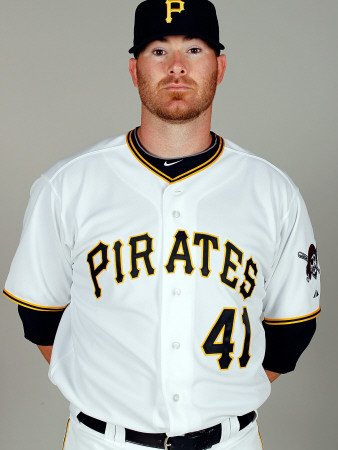 Pittsburgh Pirates Photo Day, BRADENTON, FL - FEBRUARY 20: Ryan Doumit Photographic Poster Print by J. Meric, 24x32