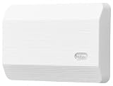 NuTone LA11WH Decorative Wired Two-Note Door Chime, White Textured Finish