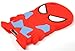 Bukit Cell 3D Superhero Case Bundle 4 Items: Spiderman Cute Justice League Soft Silicone Case for iPod Touch 4 4g 4th Generation + Cleaning Cloth + Screen Protector + Metallic Stylus Touch Pen