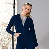 Bella French Terry Lounge Jacket, Black, Medium Bella French Terry Lounge Jacket, Black, Medium