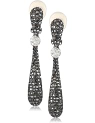 Kenneth Jay Lane Pave Bat Drop Earrings