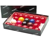 Aramith 18 Ball Snooker Box Set - 1 3/4 inches (44mm)