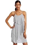 Kensie Womens Sheer Dress With Ruffles