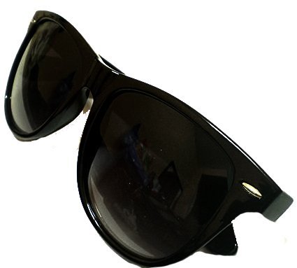 New (Unisex Mens Ladies) Black Wayfarer Sunglesses Shades UV400 Lense